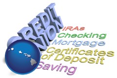 hi map icon and credit union services