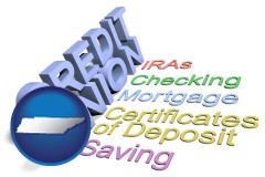 tn map icon and credit union services